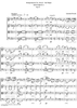 String Quartet No. 10, Movement 3 - Score