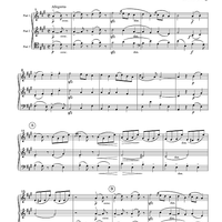 Gavotte - from Holberg Suite, Op. 40 - Score