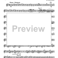 Twinkle, Twinkle, Little Star - Euphonium 1 BC/TC