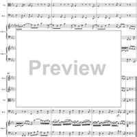 Double Clavier Concerto No. 3 in C Minor, Movement 2   (BWV 1062) - Score