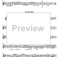 Messe solenne [set of parts] - Violin 2