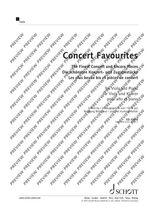 Concert Favourites