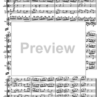 Konzert im alten Stil Op.100 - Score