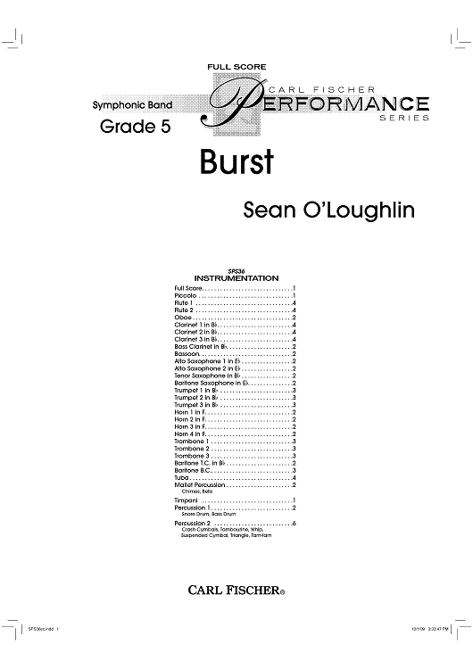 Burst - Score