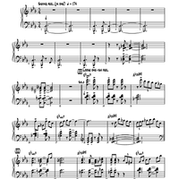 The Jitterbug Waltz - Piano