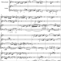 Brandenburg Concerto No. 5: Affettuoso - Score