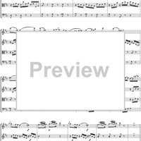 Flute Quartet No. 1, Movement 2 - Score