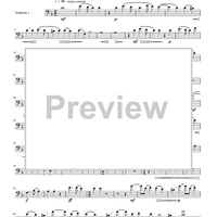 Two Madrigals, Vol. 8 - from Morley's "First Book of Madrigals to 4 Voices" (1594) - Trombone 1