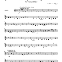 Four Hymn Settings - Trumpet 3