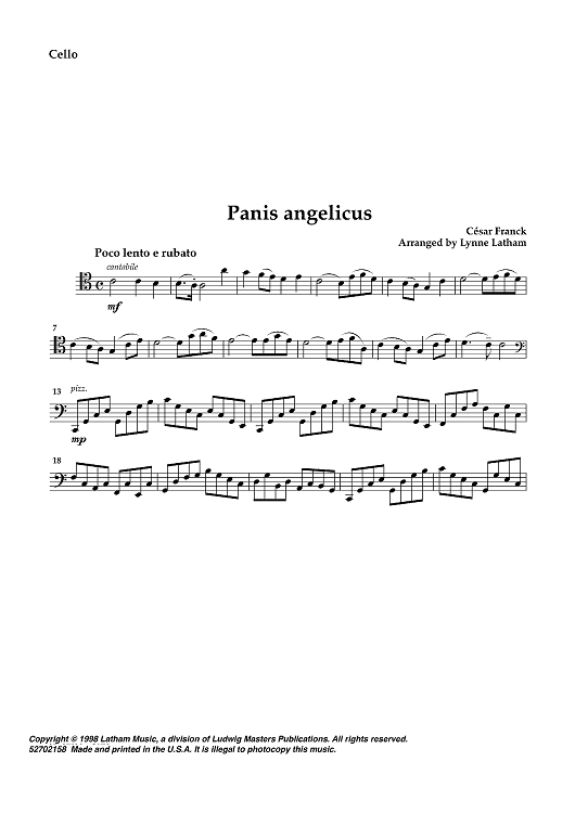 Panis angelicus - Cello
