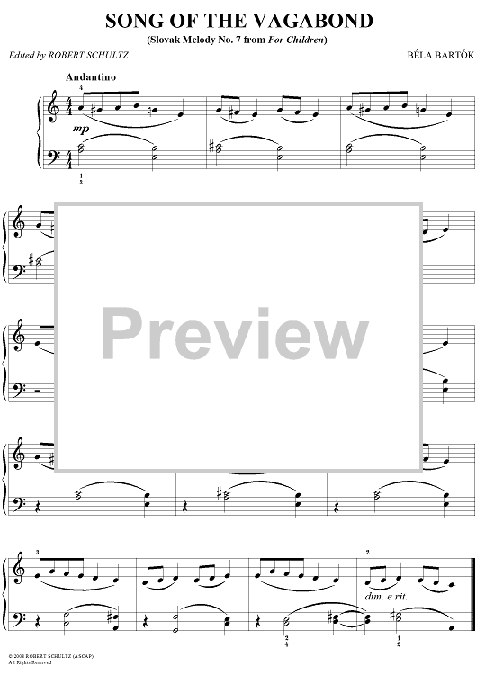 Song of the Vagabond