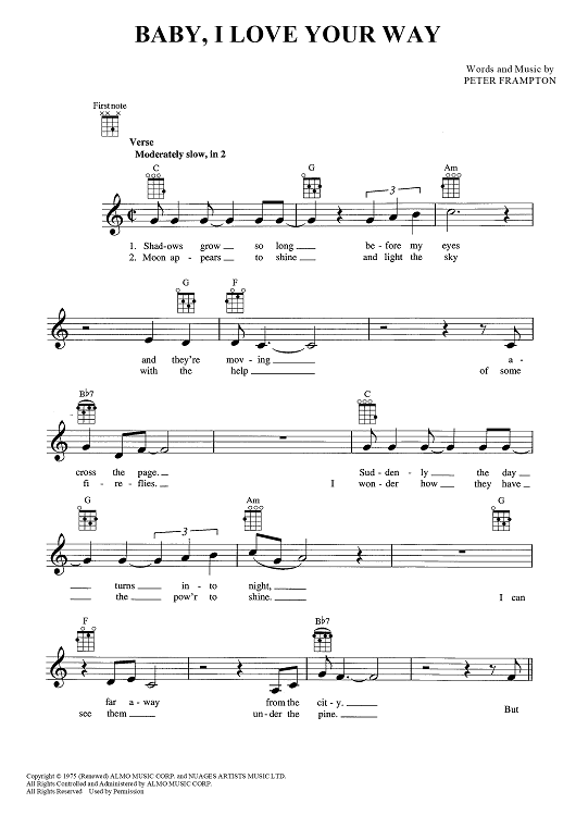 Baby, I Love Your Way