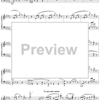 Sylvia, Act 1, No. 4b: Valse Lente - Piano Score