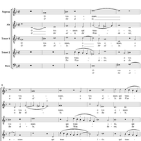 Sieben Chromatische Motetten Des Barock, vol.14, III