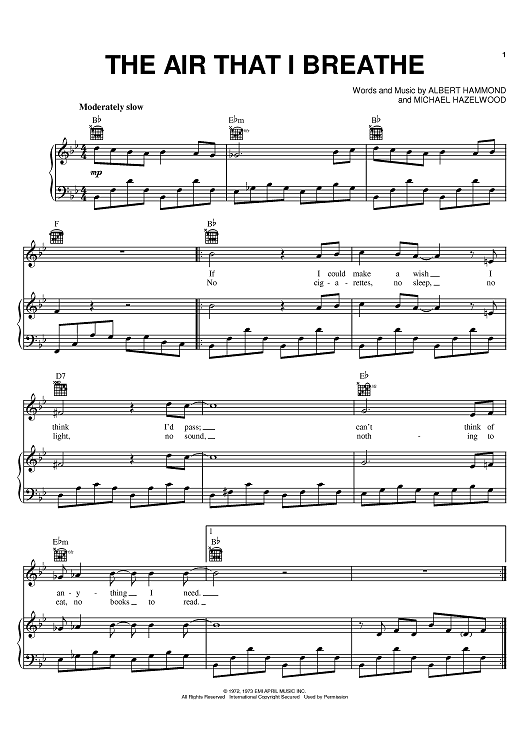 The Air That I Breathe