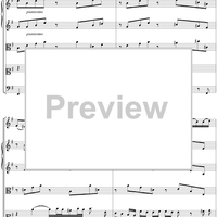 Soprano aria from Cantata no. 32  ("Liebster Jesu, mein Verlangen") - Full Score