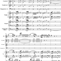 Sonata da Chiesa No. 16 in C Major, K317a (K329) - Full Score