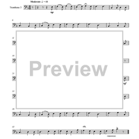 An English Folksong Suite - Trombone 3