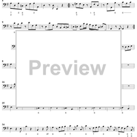 Quartet in E minor - Cello/Bassoon 2