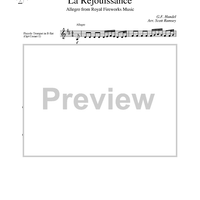 La Rejouissance - Piccolo Trumpet in B-flat
