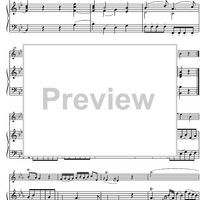 Sonata No. 5 Bb Major KV10 - Score