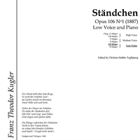 Ständchen Op.106 No. 1