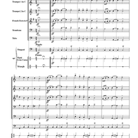 Slavonic Dance No. 1, Op. 46 - Score