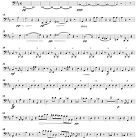 String Quartet No. 7 in D Major, D94 - Cello