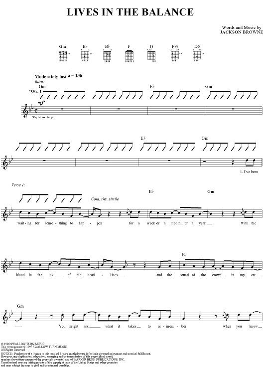 Lives in the Balance