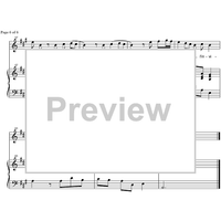 Che non può d'un ciglio il lampo - Score