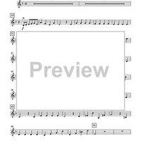 Quintet in the Key of Flexible (TWV 44:11) - Violin 3 (for Viola)