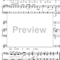 Dort in den Weiden Op.97 No. 4