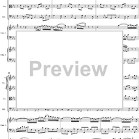 Double Clavier Concerto No. 1 in C Minor, Movement 2   (BWV 1060) - Score