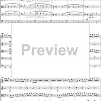 Quintet in C Major, Movement 1 - Score
