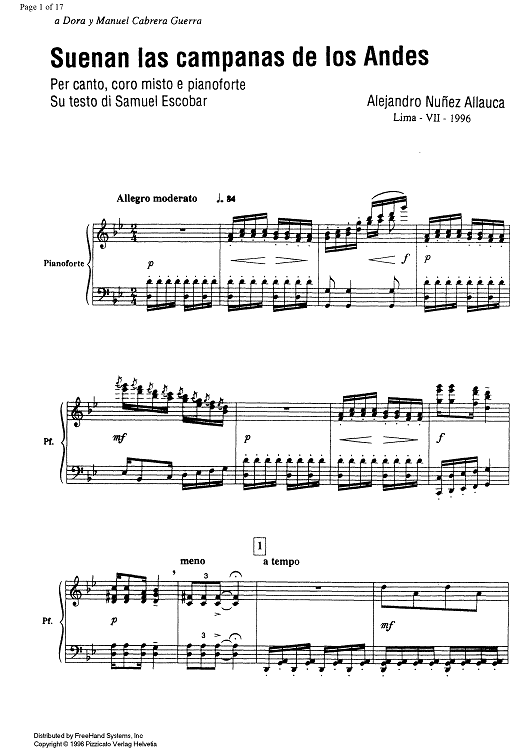 Suenan las campanas de los Andes