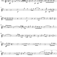 The U.S. Field Artillery March - Oboe