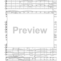 Concerto No. 1 for Organ and Brass Quintet - Score