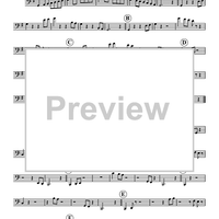 Donut Etudes: Coordination Studies, Volume 1 - Trombone 4