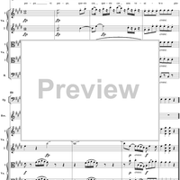 "Amoretti", No. 15 from "La Finta Semplice", Act 2, K46a (K51) - Full Score