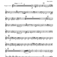 Action Brass 3: The Standoff - Trumpet 3 in B-flat