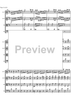 String Quartet No. 6 D Major D74 - Score