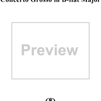 Concerto Grosso No. 11 in B-flat Major, Op. 6, No. 11 - Violin 1