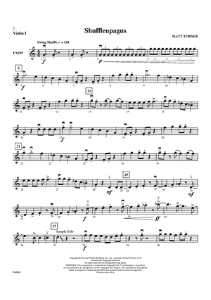 Shuffleupagus - Violin 1