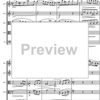 String Quintet a minor Op.91 - Score