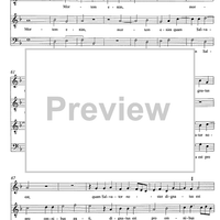 Patefactae sunt/Mortem enim cum qua - Score