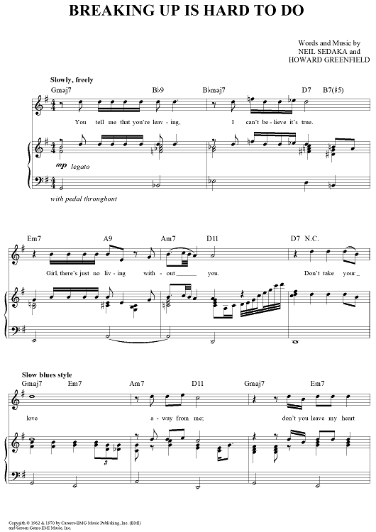 Breaking Up is Hard to Do