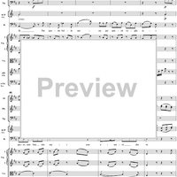 "Per questa bella mano", aria, K612 - Full Score