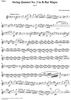 String Quintet No. 2 in B-flat Major, Op. 87 - Violin 1
