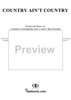 Country Ain't Country