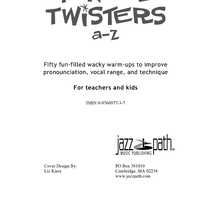 Singing Tongue Twisters: Introduction